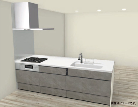 LIXIL SYSTEM KITCHEN ES（P型2574）