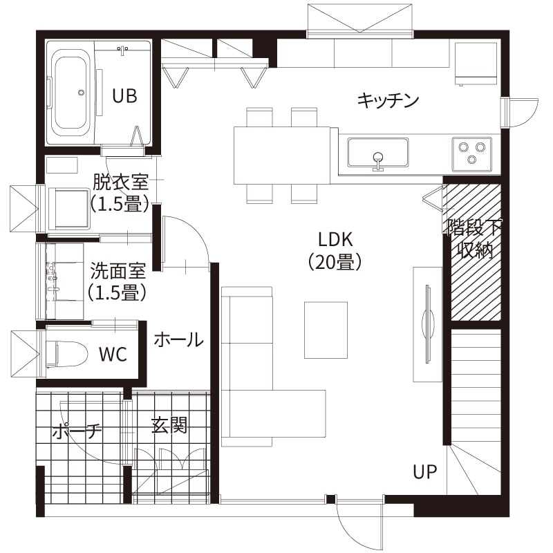 1F平面図