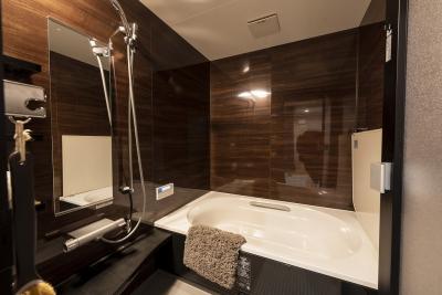 バスルーム：ホテルライクな雰囲気のバスルーム